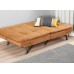 Mainstays Memory Foam Futon, Camel Suede