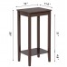 Set of 2 End Table Living Room Bedside Sofa Table Nightstand Wooden Side Table